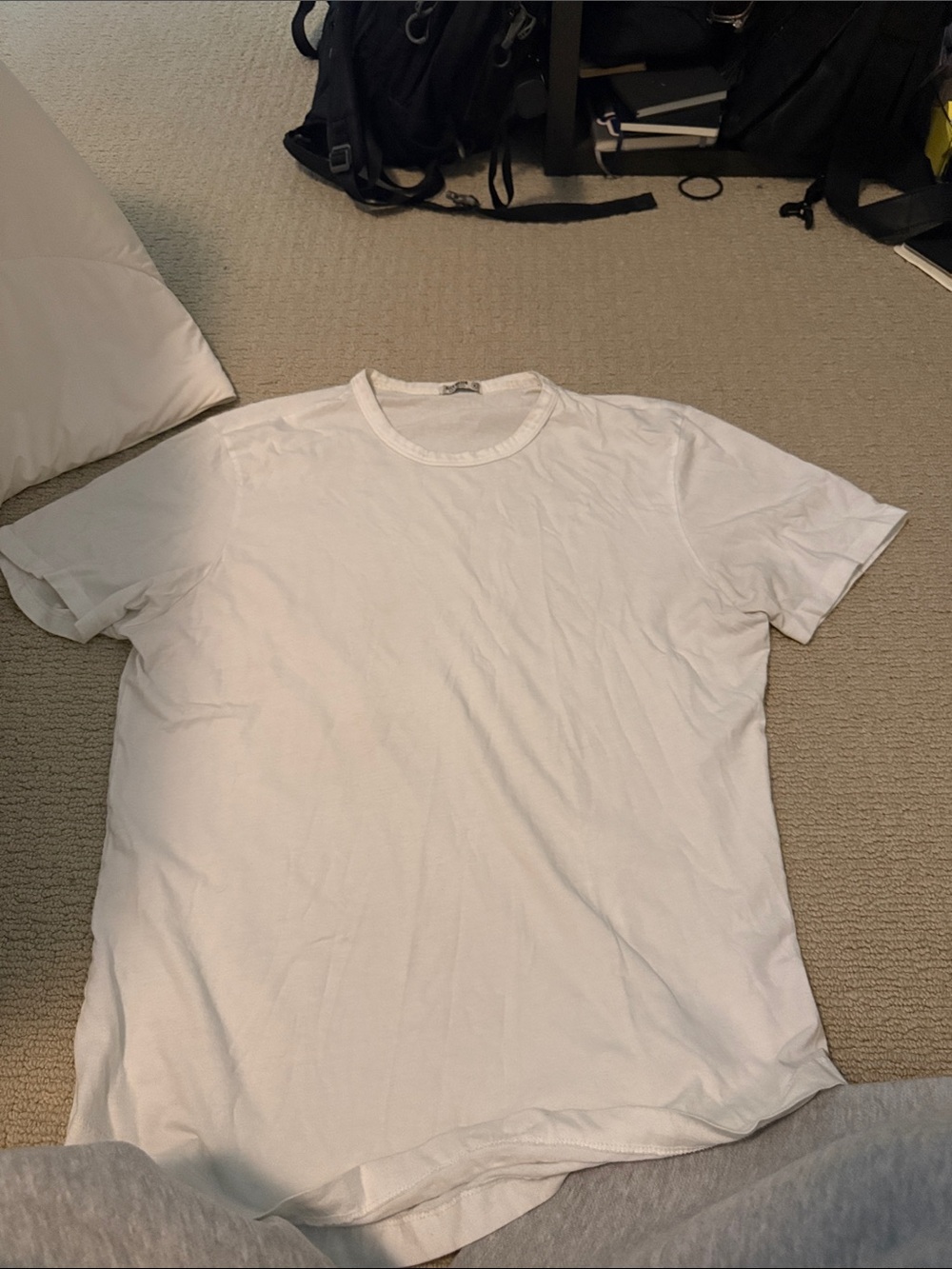 Buck Mason White Short Sleeve Crew Tee